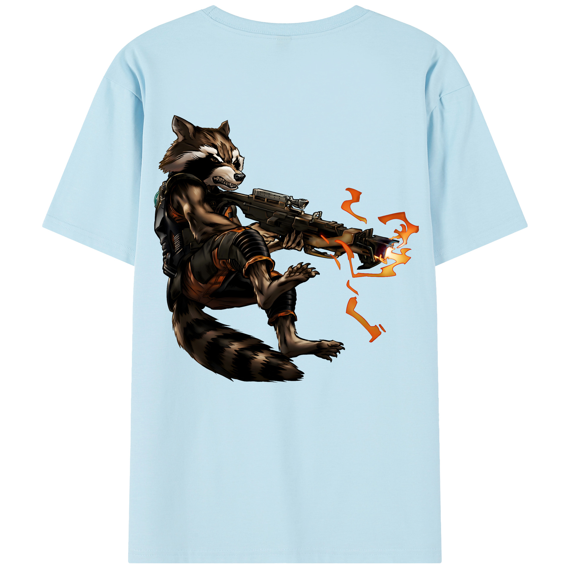 （画像用） アベンジャーズ The Avengers 綿100％半袖Tシャツ（背面プリント）